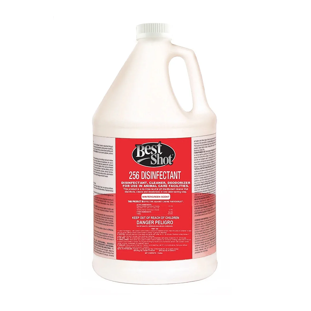 Best Shot 256:1 Disinfectant, Wintergreen, 1 Gallon
