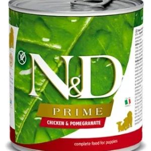 Farmina N&D Prime Chicken & Pomegranate Canned Dog Food - 10 oz - Case of 6