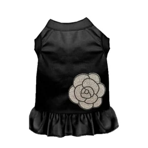 My Glam Camellia Dog Dress and Tee by Bark Fifth Avenue