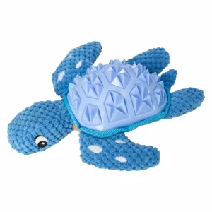 SnugArooz Titan the Turtle TPR Shell Dog Chew Toy 10 in