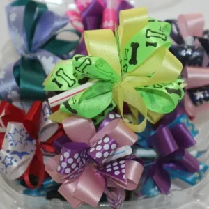 Primo Prints Pet Bows, 24 Count