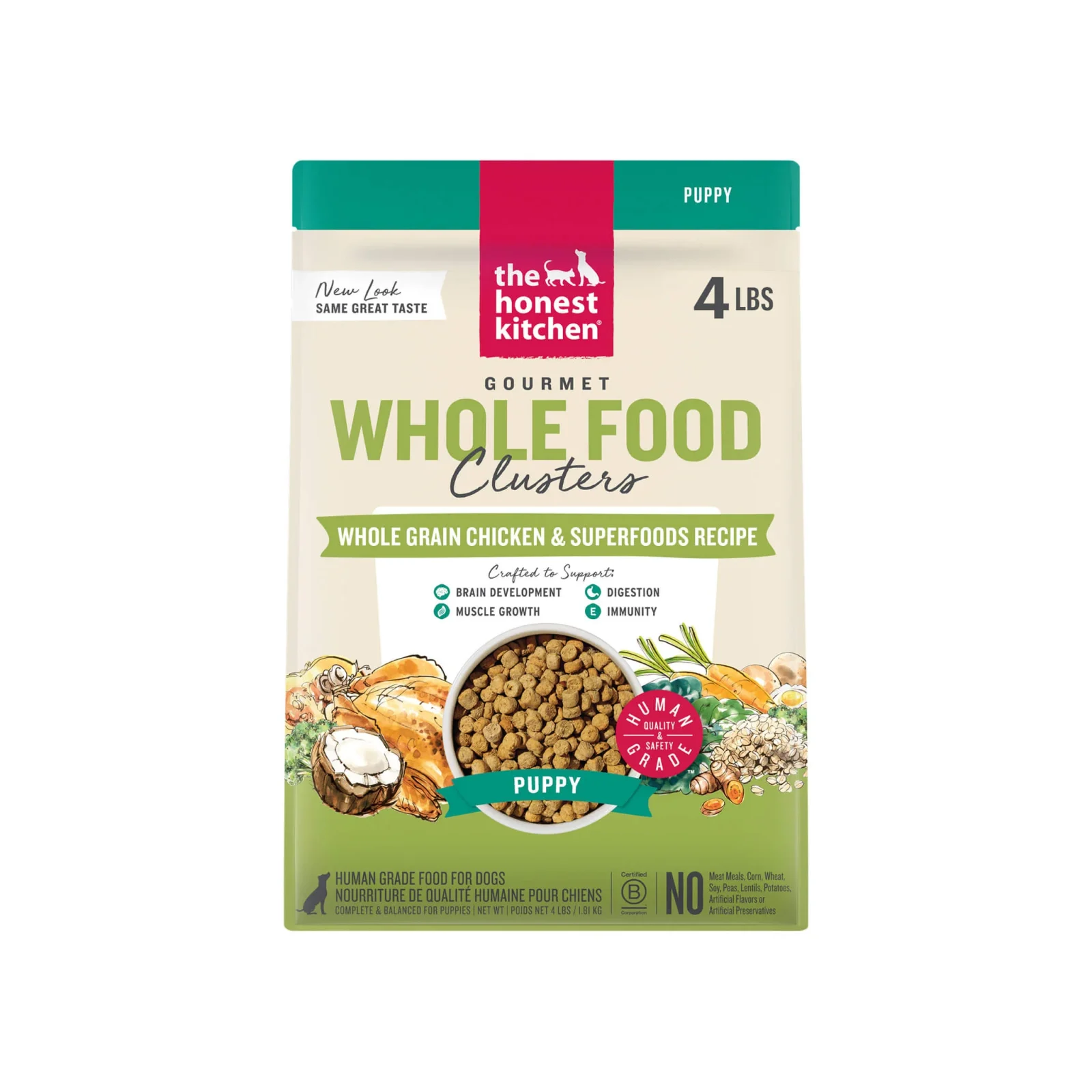 The Honest Kitchen Whole Grain Food Clusters Puppy Dog Food