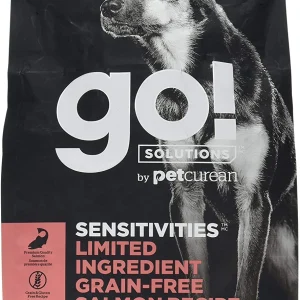 Petcurean GO! Sensitivities LID Grain-Free Salmon Recipe (6 per bale) Dry Dog Food - 3.5 lb Bag