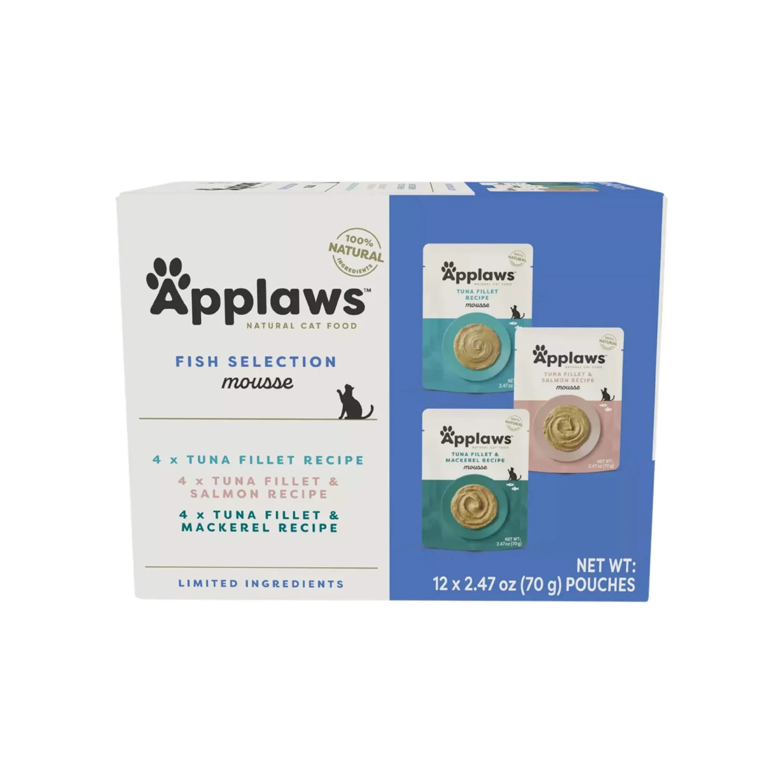 Applaws Natural Wet Cat Food Fish Selection