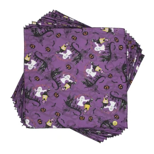 Witches and Ghosts Dog Bandana, 22 inch, 12 Pack