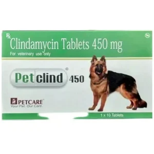 Petcare Petclind 450mg (Clindamycin) Tablet for Dogs