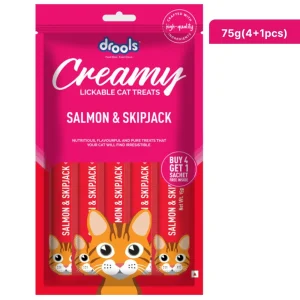 Drools Salmon & Skipjack Creamy Cat Treats (75g)