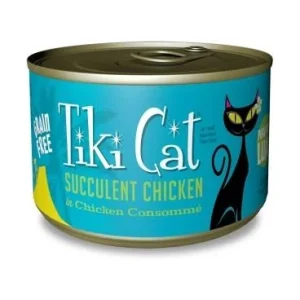 Tiki Cat Cat Lua Chicken Canned Cat Food - 10 oz Cans - Case of 4