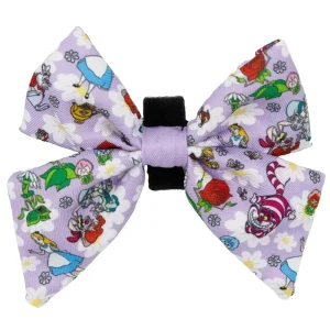 Dog Sailor Bow Collar Slider -Disney's Alice in Wonderland Purple