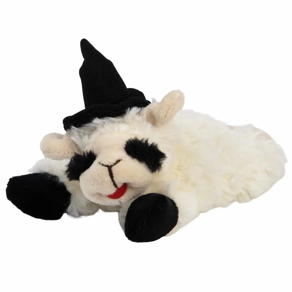 Multipet Halloween Lamb Chop 6.5 with Black Hat & Paws - Image 2
