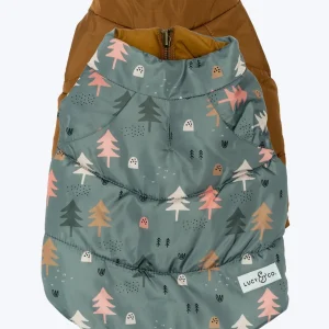REVERSIBLE DOG PUFFER VEST