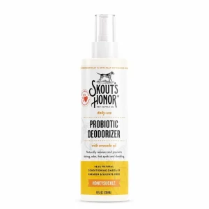 Skout's Honor Probiotic Daily-Use Deodorizer, Honeysuckle, 8 oz