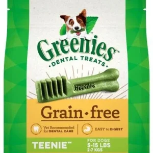 Greenies Grain Free Teenie Treat Pack Dental Dog Treats - 12 oz