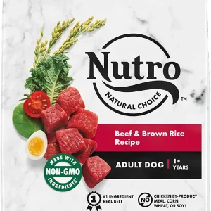 Nutro Natural Choice Adult Beef & Brown Rice Dry Dog Food - 12 lb Bag