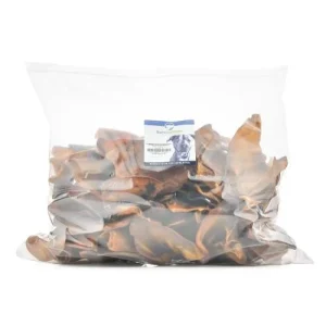 Barkworthies Pig Ears Bulk Bag Dog Chew Treat - 50 Pack