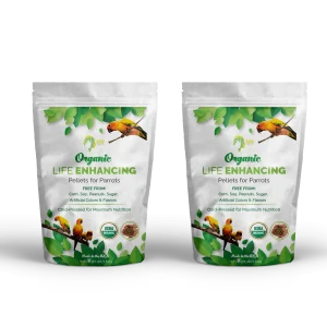 Organic Parrot Pellets (8lbs) (Black Friday)