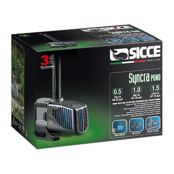 SYNCRAPOND 1.0 Pond Pump with Fountain & Filter - Image 2