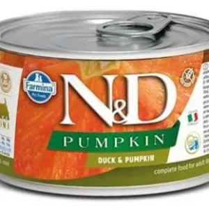 Farmina N&D Pumpkin Duck, Pumpkin & Cantaloupe Mini Canned Dog Food - 4.9 oz - Case of 6