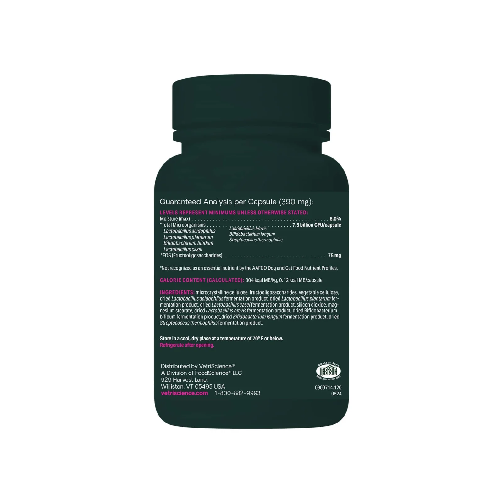 VetriScience Extra Strength Gut Health Dog & Cat Supplement - Image 2