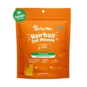 Zesty Paws Hairball Mousse Lickable Hairball Control Supplement for Cats