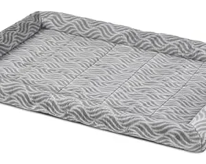 Midwest Homes Quite Time Deluxe Wave Rectangular Dog Bed and Crate Mat