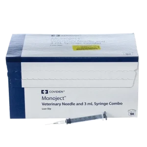 3cc MonoJect™ Syringes with 25 gauge Needles