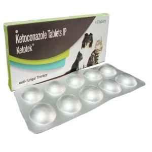 Ek Tek Ketotek Tablet (Ketoconazole) for Dogs and Cats