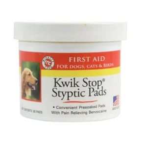 Miracle Care Kwik-Stop Styptic Pads, 90 Count