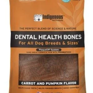 Indigenous Pet Products Carrot & Pumpkin Dental Dog Chews - 17 oz (13 ct) Bag