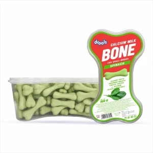 Drools Spinach Flavour Calcium Milk Bone Treats for Dogs