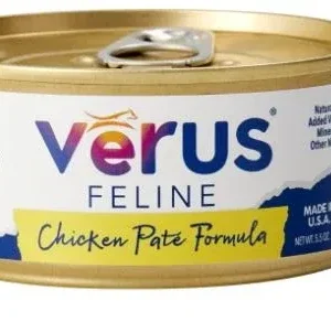 Verus Grain-Free Chicken Canned Cat Food - 5.5 oz Cans - Case of 24