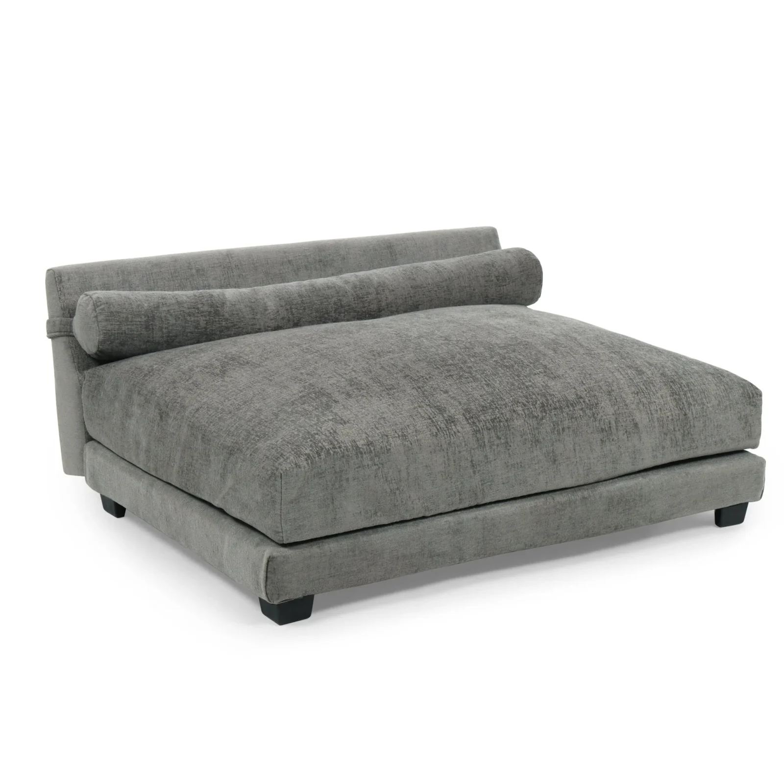 Club Nine Pets Roma Orthopedic Dog Bed in Steel - Image 2