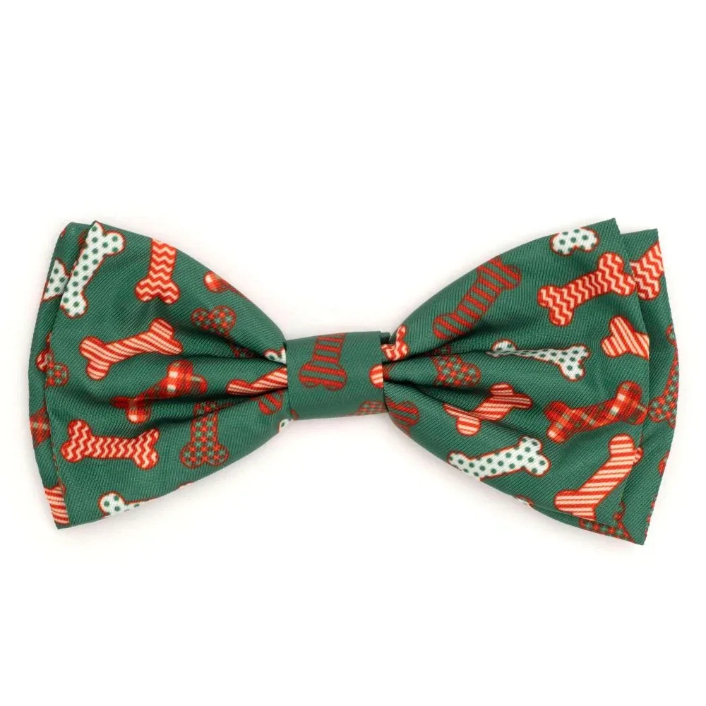 Festive Bones Bow Tie
