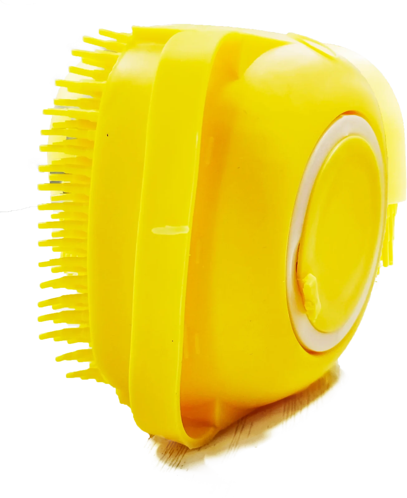 Beaphar Shampoo Bath Silicone Brush for Dogs and Cats (Yellow)