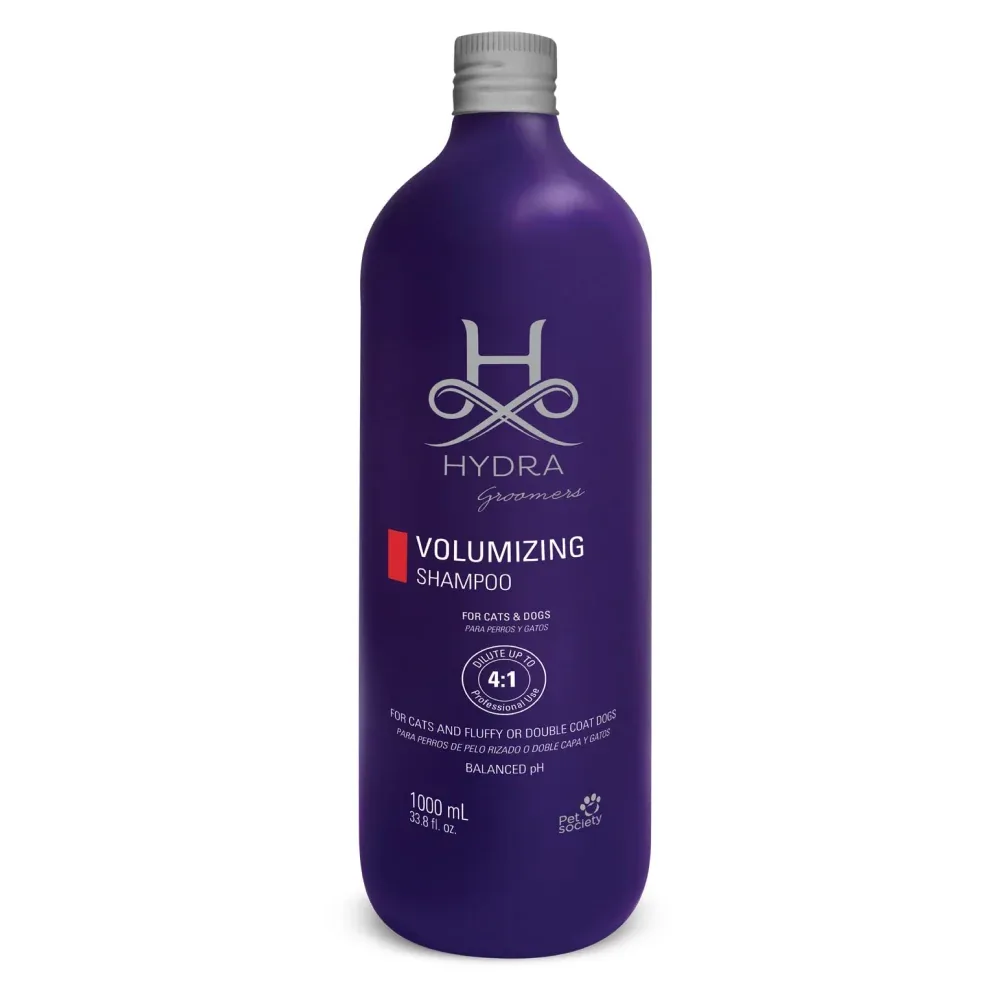 Hydra Groomers Fluffy or Double Coat Volumizing Shampoo for Cats & Dogs