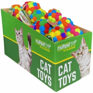 Multipet Lamb Chop Cat Toy 4 in