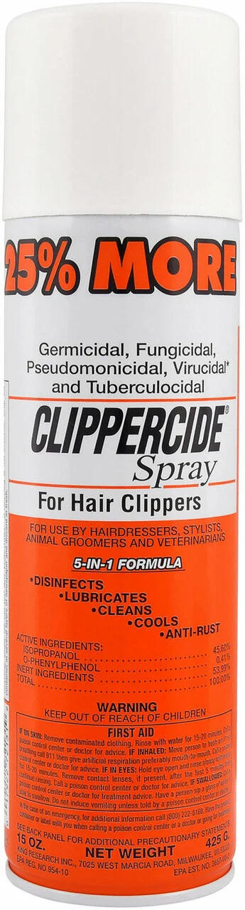 Clippercide Disinfectant Spray, 15 oz