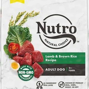 Nutro Natural Choice Adult Lamb & Rice Dry Dog Food - 40 lb Bag