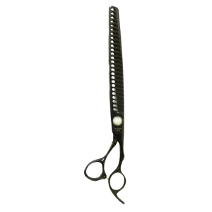 Geib Black Pearl 26 Tooth Thinner, 8 inch