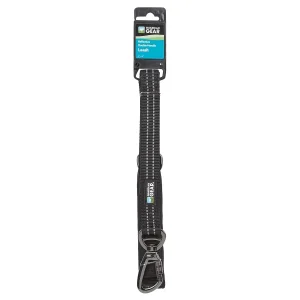 GG Reflect Dbl-Handle Dog Leash Blk 6 ft