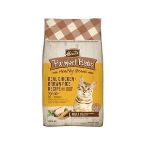 Merrick - Purrfect Bistro with Grains Chicken + Brown Rice Recipe with Ancient Grains Dry Cat Food - 12lb