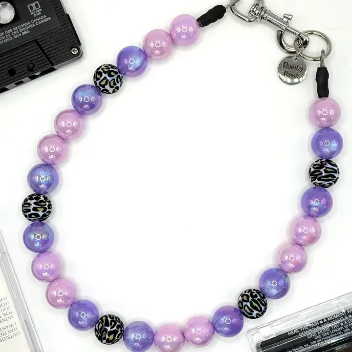 1980's Material Girl Beaded Collar