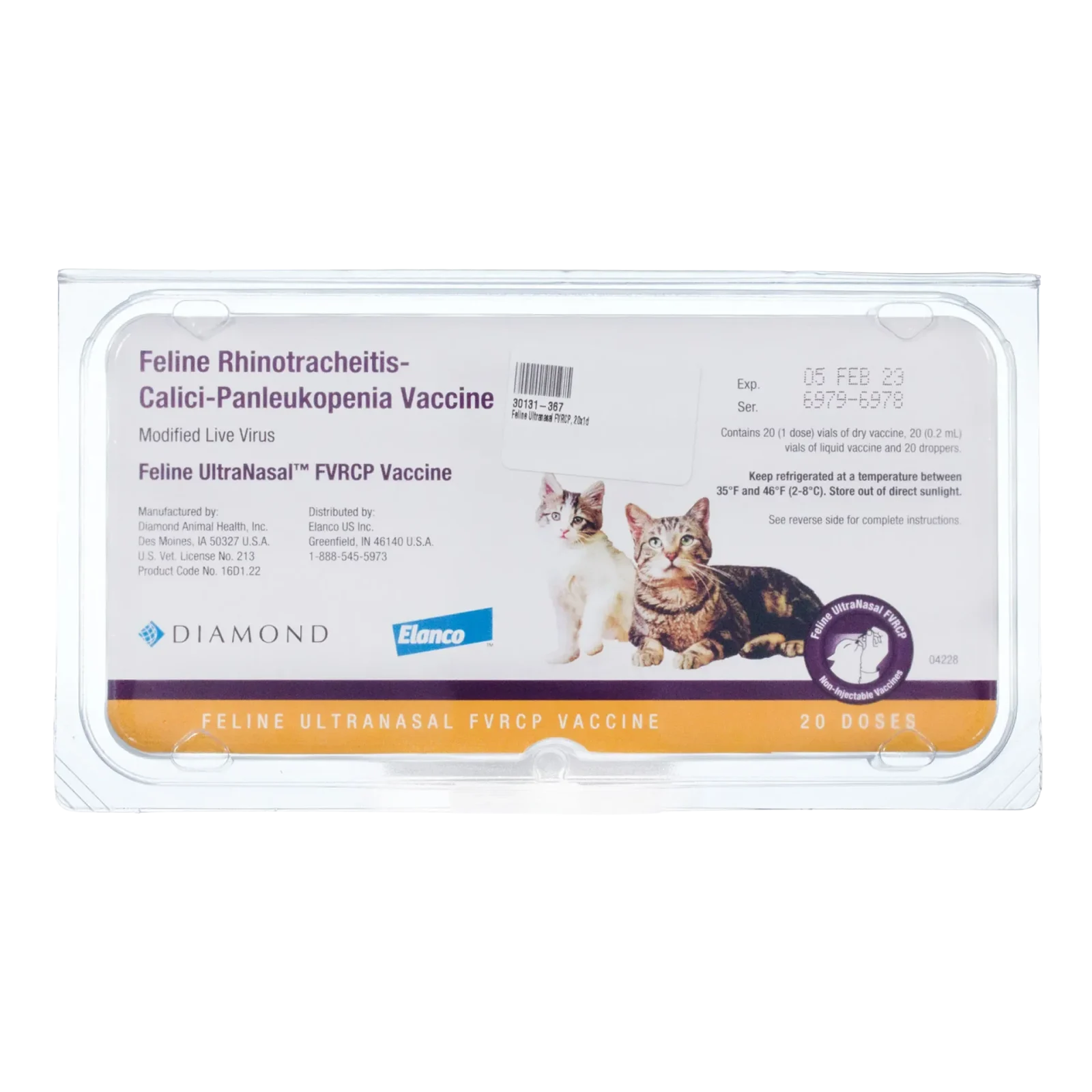 Feline UltraNasal® FVRCP Vaccine