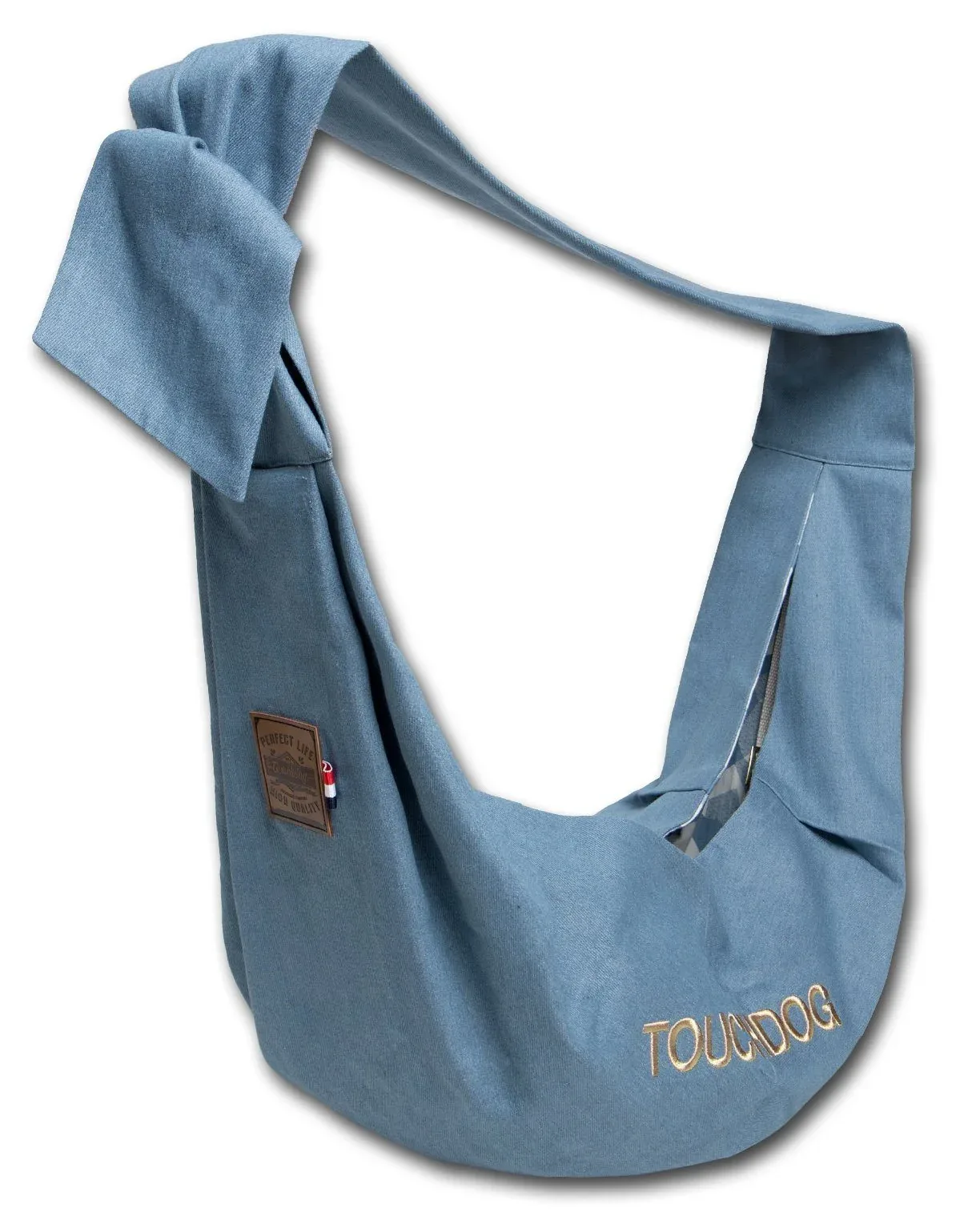 Touchdog 'Paw-Ease' Over-The-Shoulder Travel Sling Pet Carrier - Image 2
