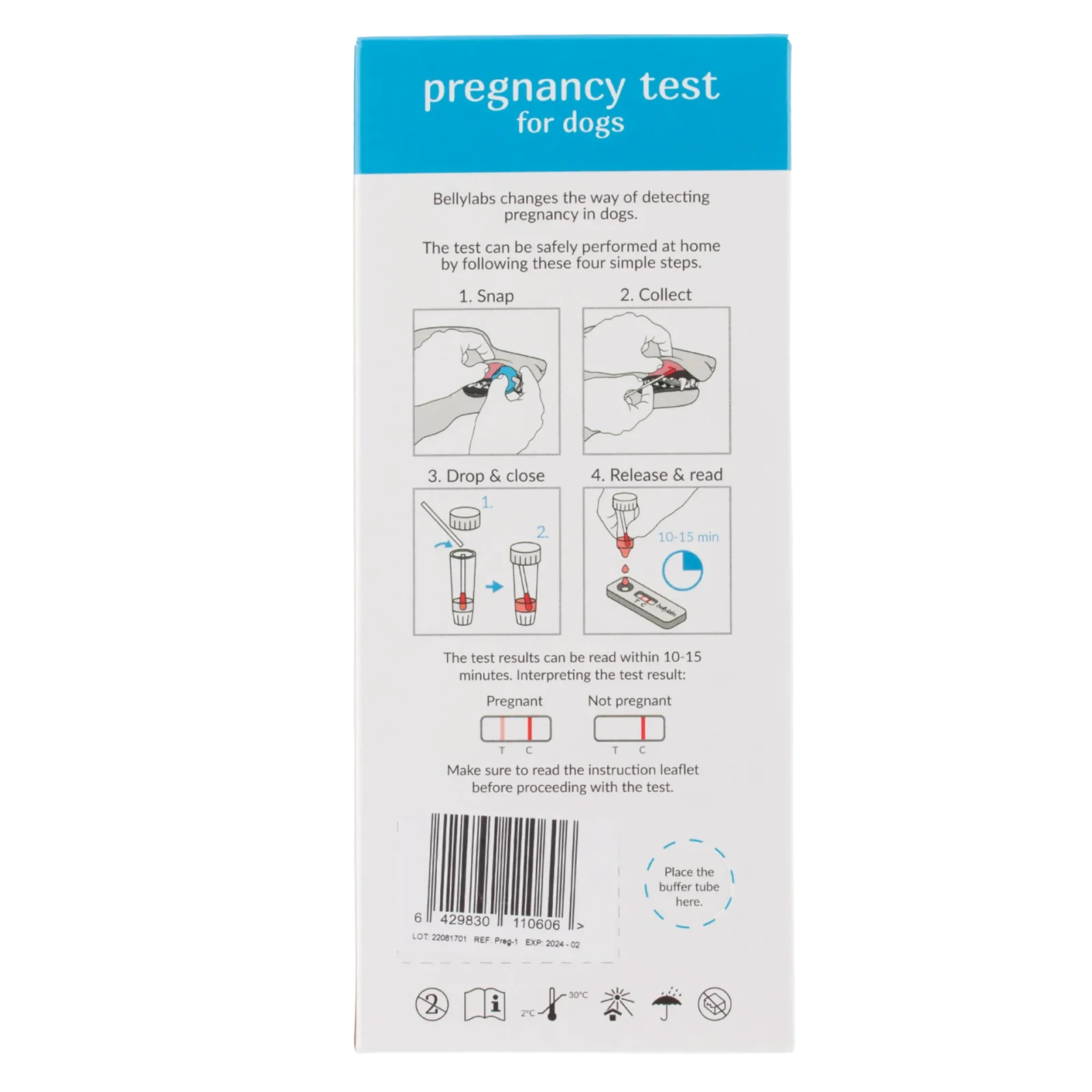 BellyLabs® Canine Pregnancy Test - Image 2