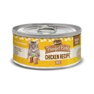 Merrick Purrfect Bistro Grain-Free Chicken Pâté Wet Canned Dog Food - 3 oz Cans - Case of 24
