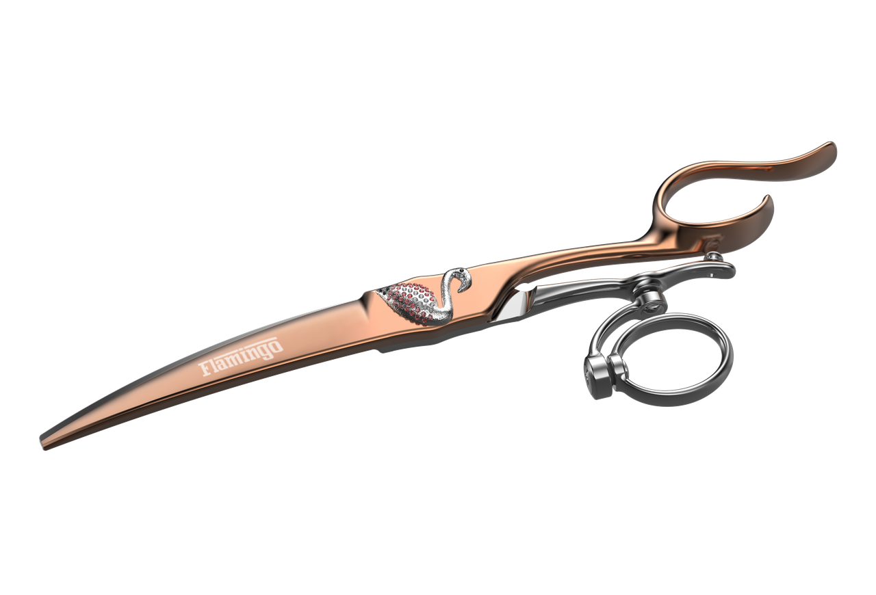 Kenchii Flamingo 7" Curved Swivel Shear