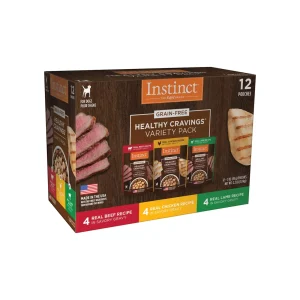 Instinct Healthy Cravings Grain Free Wet Toppers for Dog Food