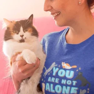 You Are Not Alone Cat T-Shirt
