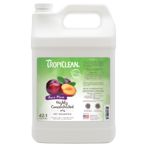 Tropiclean High Concentrate Shampoo, Pure Plum, 1 Gallon